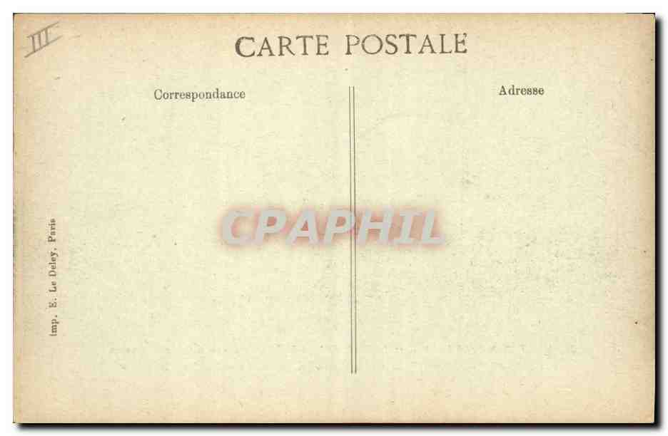 Marine Nationale — "Edgar-Quinet" — Croiseur cuirassé, 14.000 tonnes — Verso