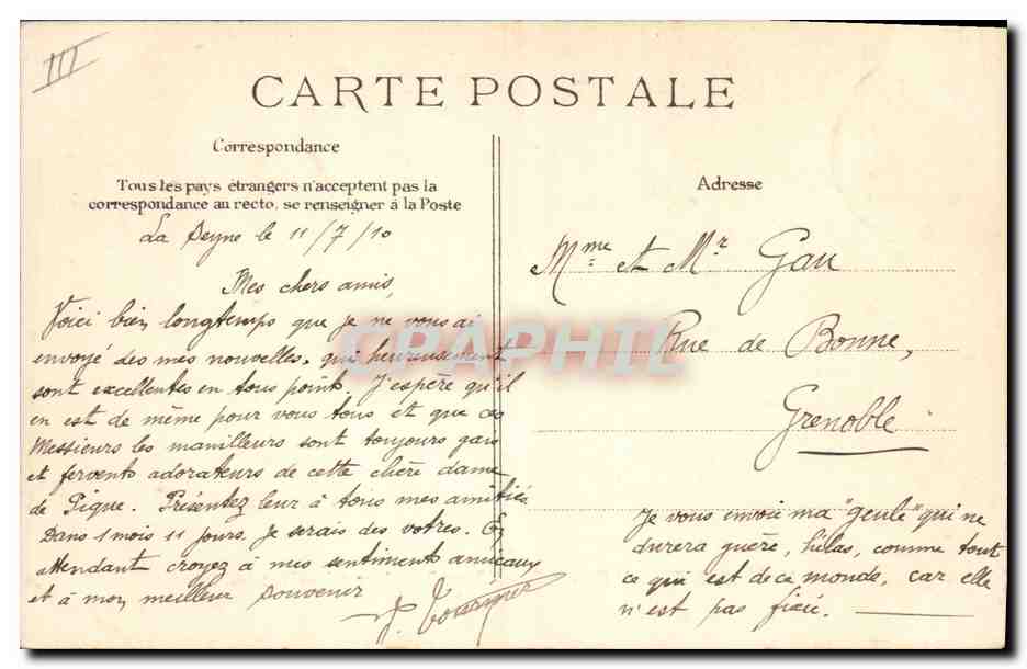 Marine Nationale — "Ernest Renan", croiseur cuirassé (13.680 tonnes) — Éditeur E.D. n° 330 — Reverso
