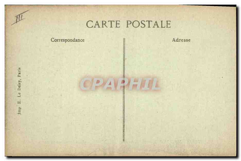 CPA Bateau de Guerre Edgar Quinet Croiseur Cuirasse — Verso
