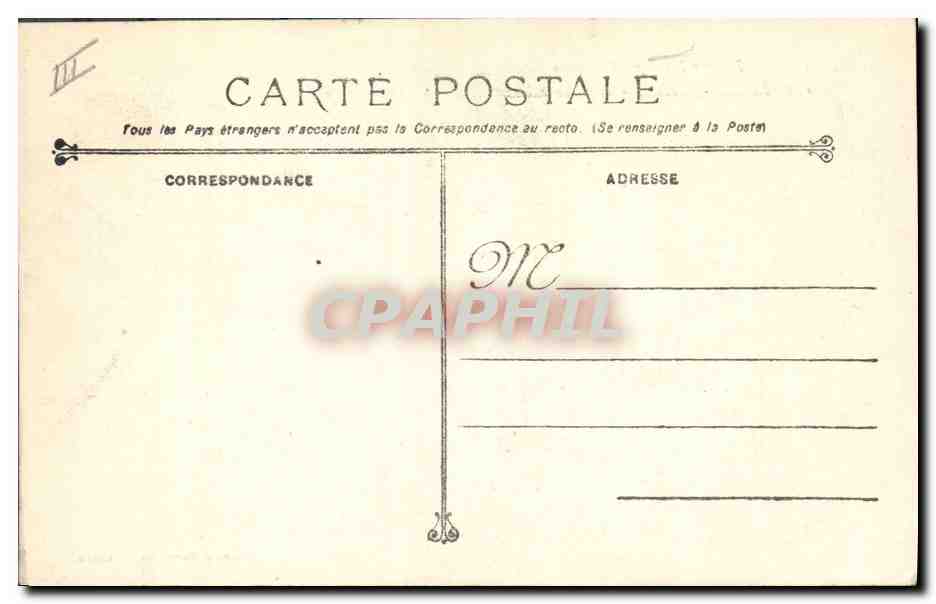 CPA Bateau de Guerre Edgar Quinet Croiseur Cuirasse — Verso