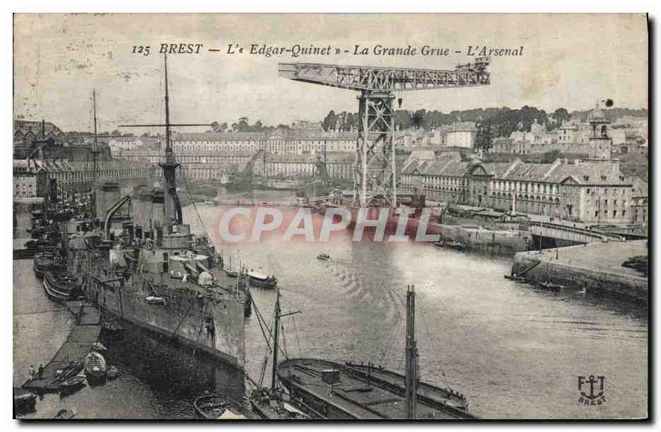 Brest — L'Edgar-Quinet — La Grande Grue — L'Arsenal