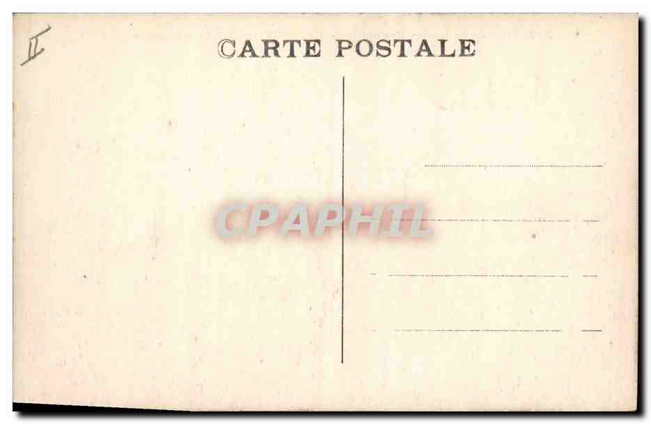 Ernest-Renan — Croiseur de la Marine Militaire Française — n°707 — Verso