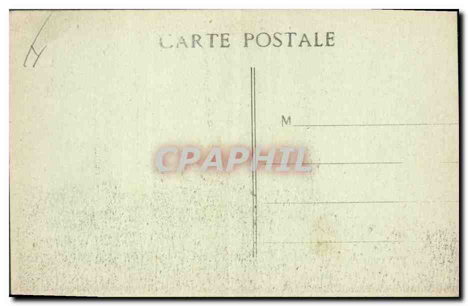CPA Bateau de Guerre D'Entrecasteaux — Verso