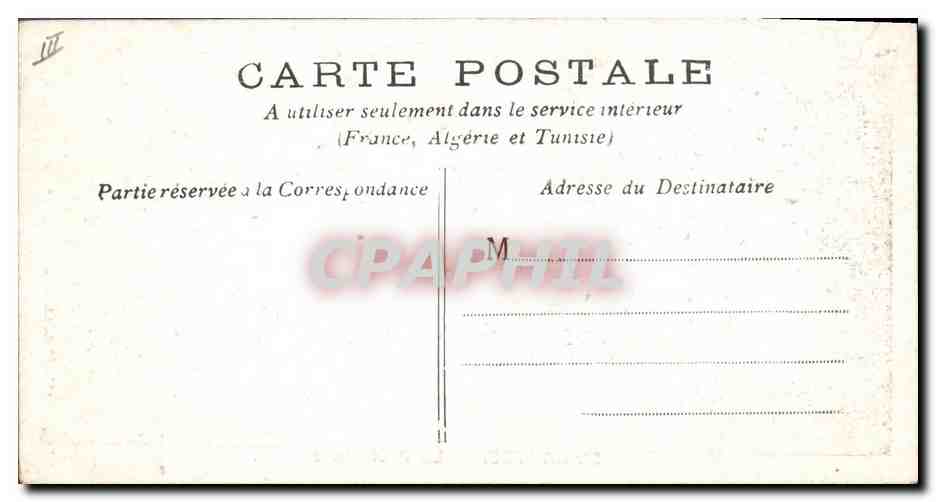 CPA Prefecture Nantes — Verso