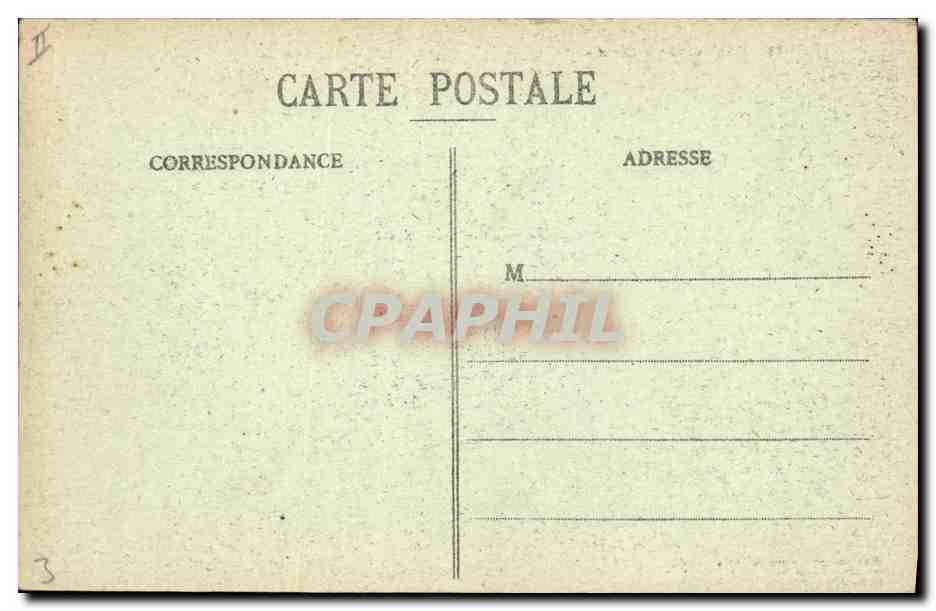 CPA Prefecture Nancy — Verso