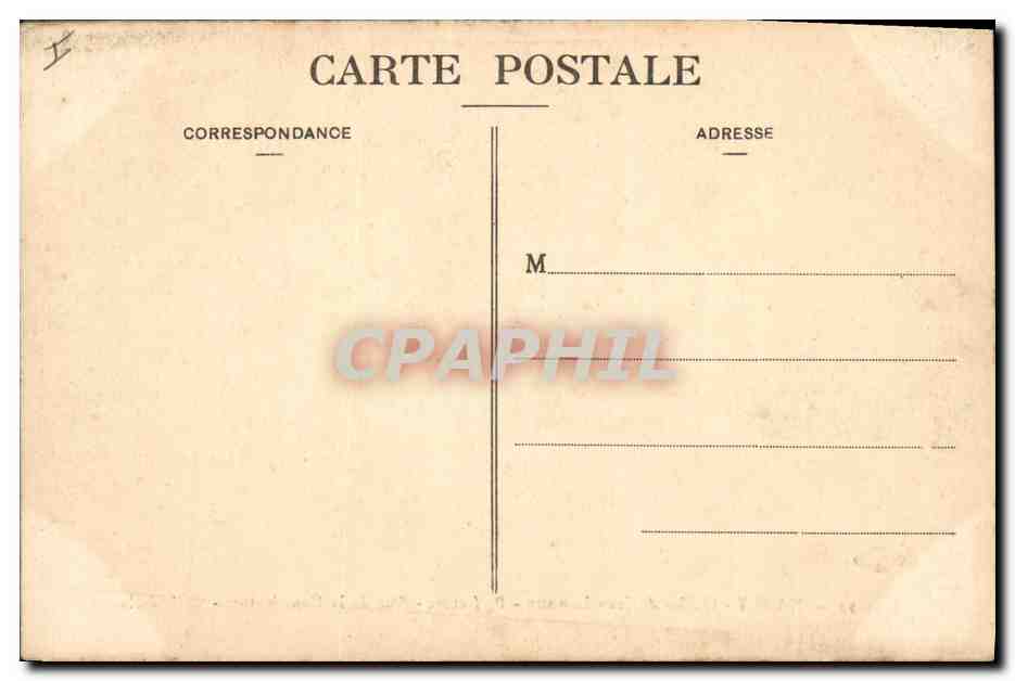 CPA Prefecture Nancy Grilles de Jean Lamour Rue de la Constitution — Verso