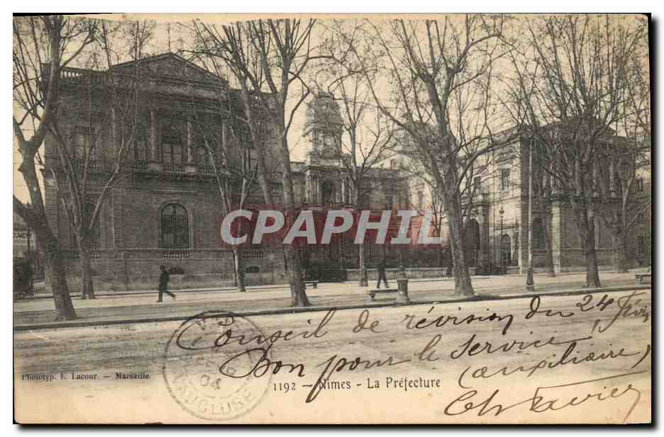 CPA Prefecture Nimes