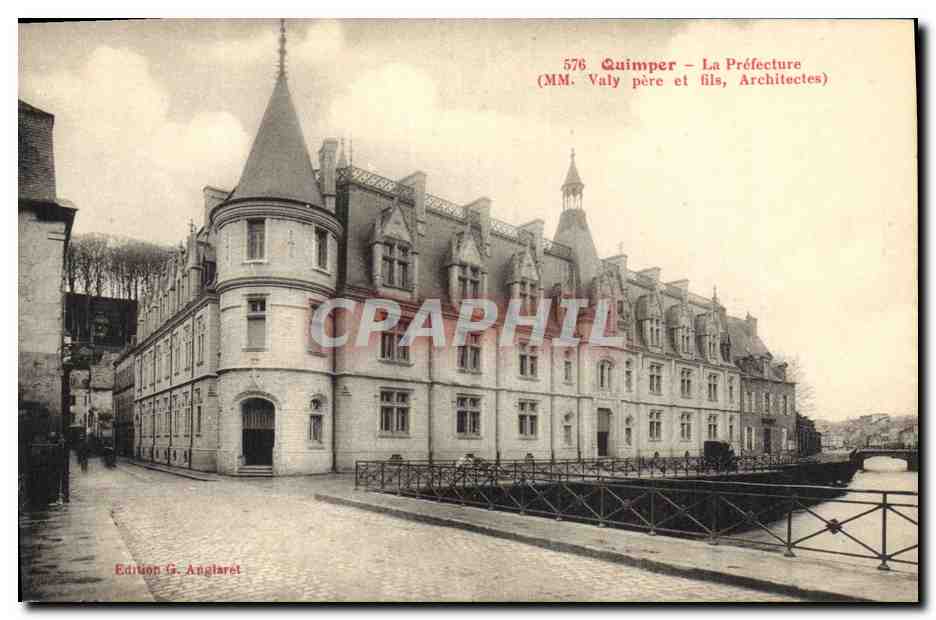 CPA Prefecture Quimper 