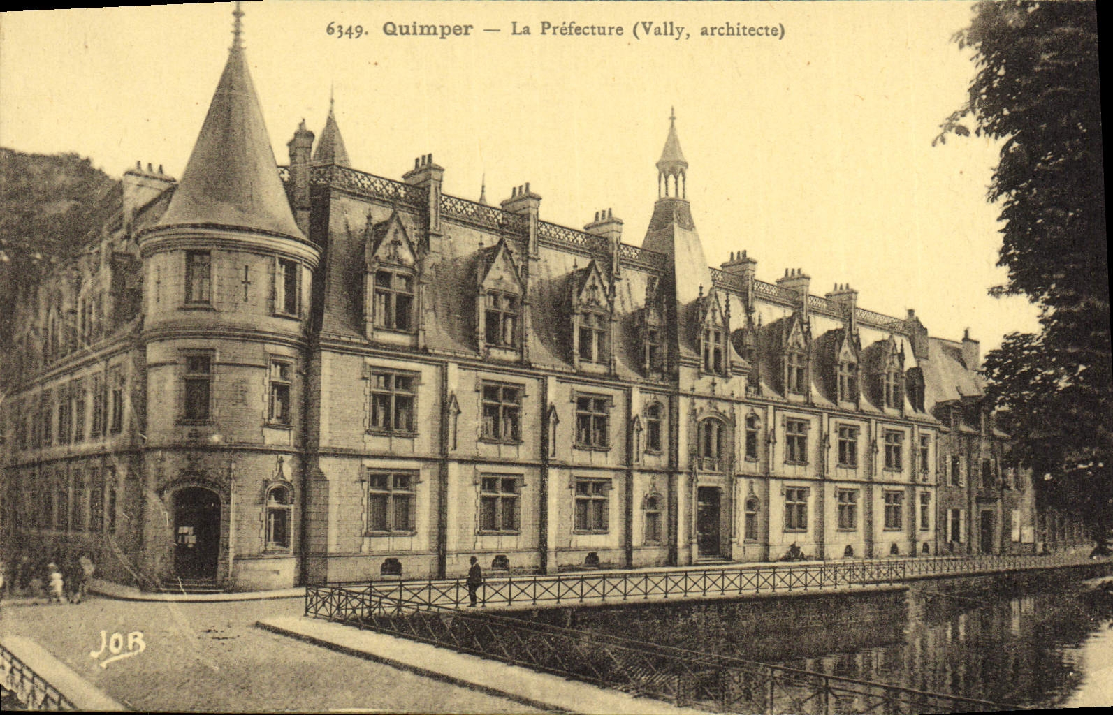CPA Prefecture Quimper