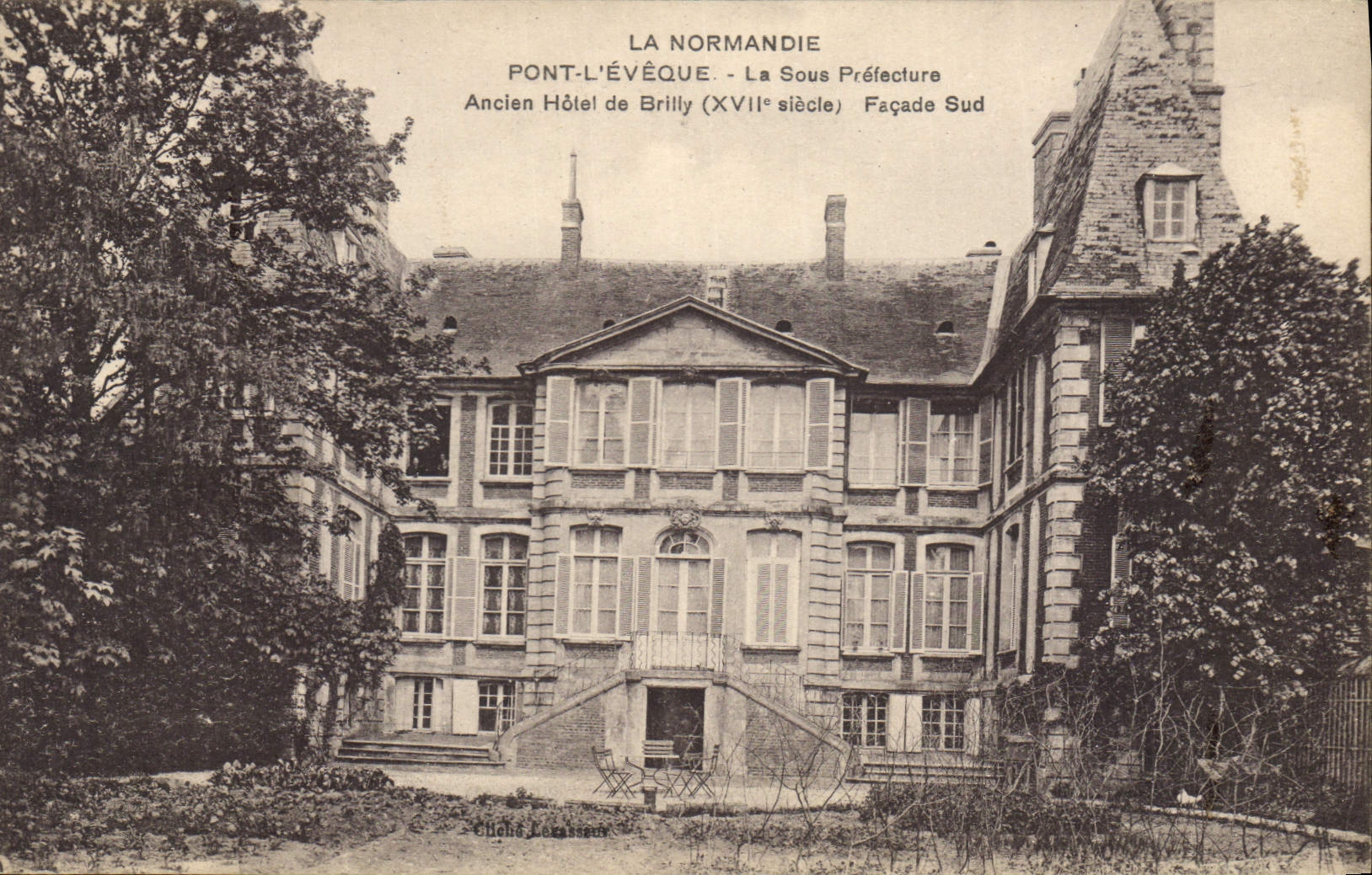 CPA Pont L'Eveque La Sous Prefecture Ancien Hotel de Bailly 