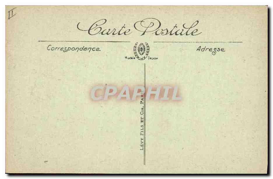CPA Prefecture Le Puy — Verso