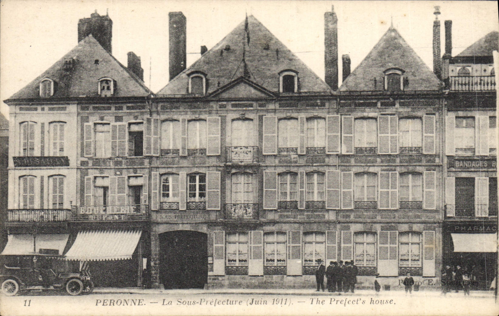 CPA Peronne La Sous Prefecture 
