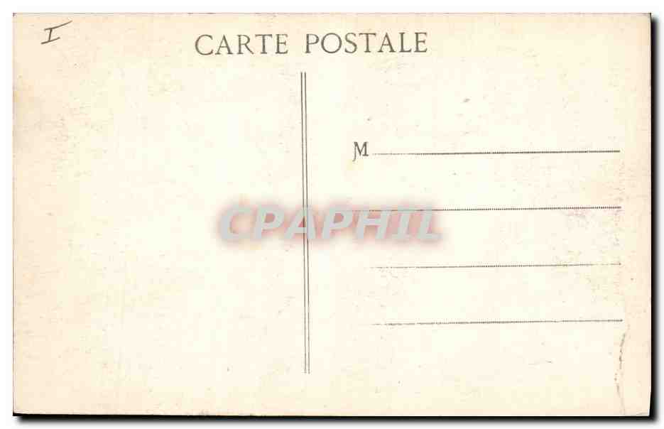 CPA Militaria Un quartier de Termonde bombarde par les Allemands — Rückseite