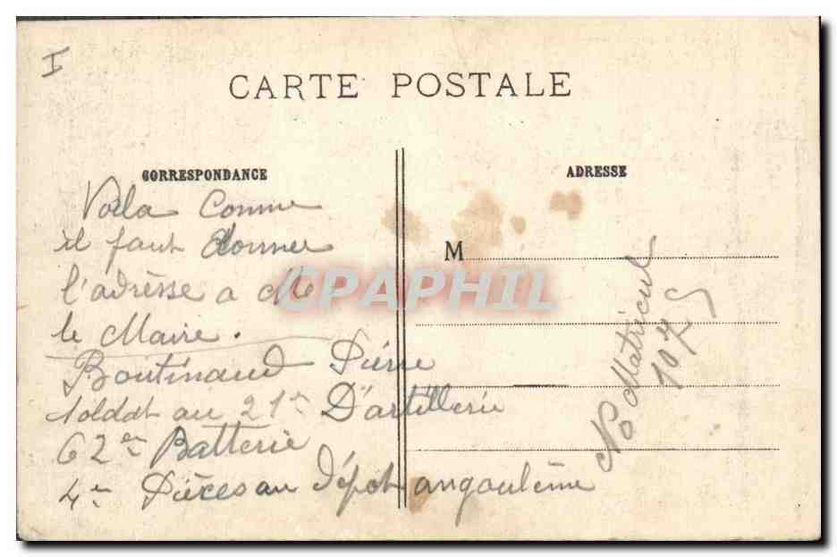 Eglise de Virginy près Massiges — détruite — IMP. BAUDINIÈRE, NANTERRE — Reverso