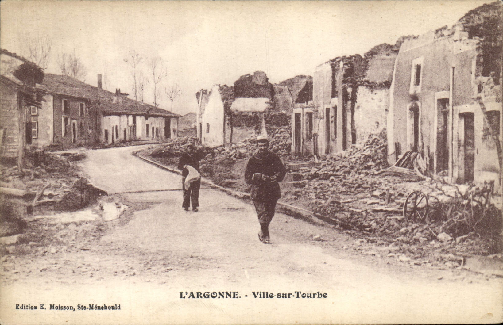 L'ARGONNE - Ville-sur-Tourbe — Edition E. Moisson, Ste-Ménéhould