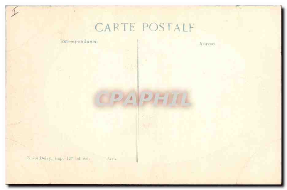CPA Militaria Soissons Rue des Framboisiers — Rückseite