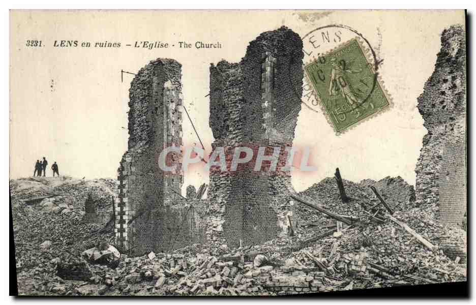 Lens in Ruins — The Church — anonymous publisher, no. 3231