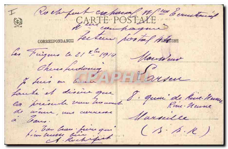 Raon-l'Étape (Vosges) — Place des Halles incendiée — Ad. Weirck, Saint-Dié, N° 11084 — Reverso
