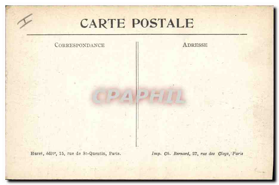 Guerbigny (Somme) — Le Moulin bombardé — Visé à Paris N° 113 — Verso