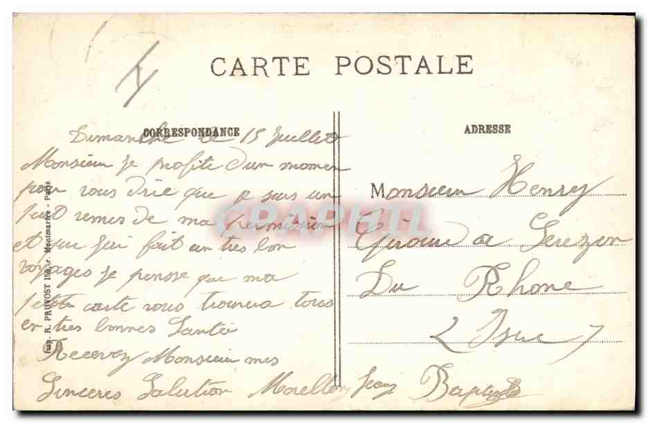 CPA Militaria La guerre 1914 15 16 Coisy au Bac le pont detruit par le Genie Francais  — Back