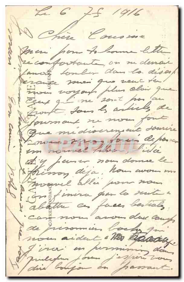 Mailly-Maillet (Somme) — Ruines de la Fabrique bombardée par les Allemands — Éditeur : A. Amiens — Rückseite