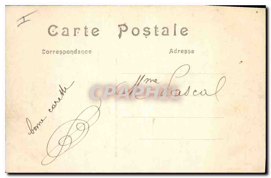 Senlis — Rue incendiée — Gise, LL, n°144 — Reverso
