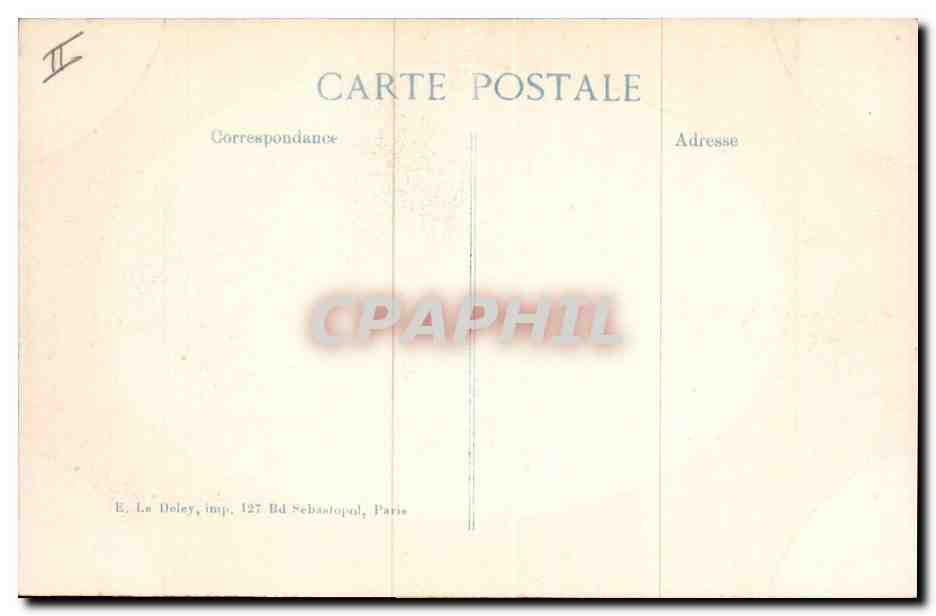 Albert (Somme) — Les Usines Rochet Schneider incendiées par les Allemands — Série 1914 — Verso