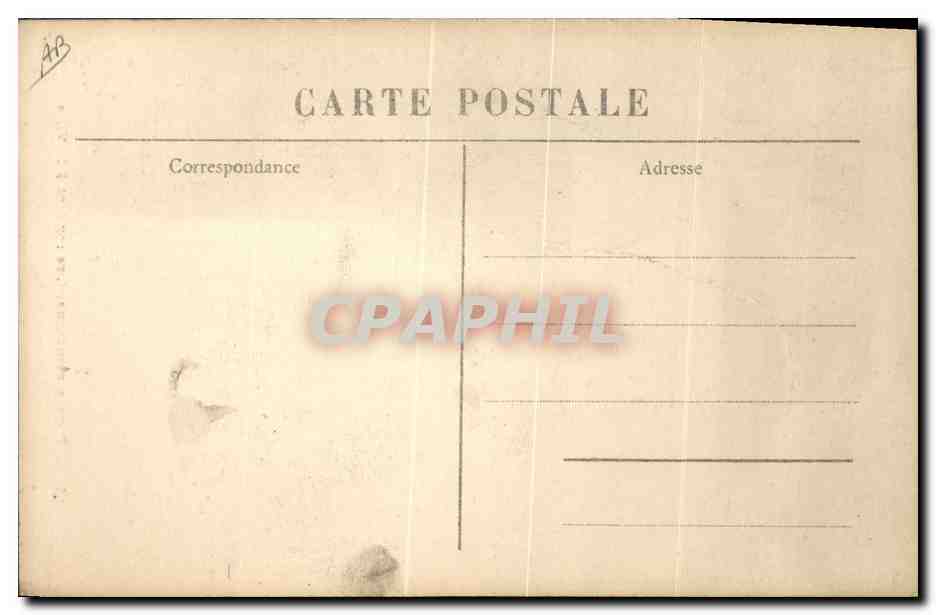 CPA Folklore Paysan montagnard se rendant a la ville — Verso