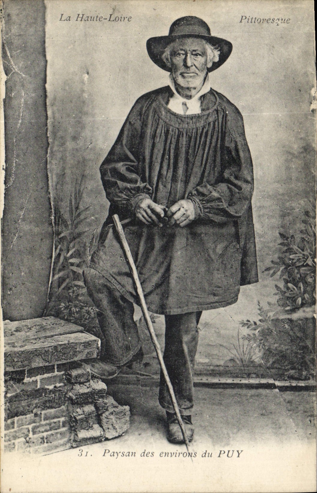 CPA Folklore Paysan des environs du Puy Haute Loire