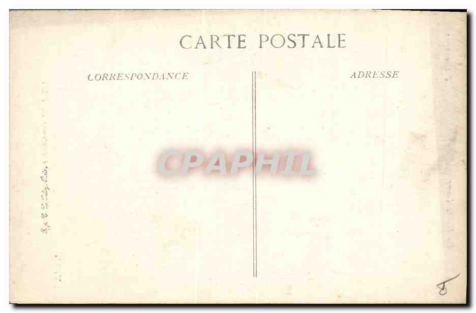 CPA Folklore Paysan des environs du Puy Haute Loire — Verso