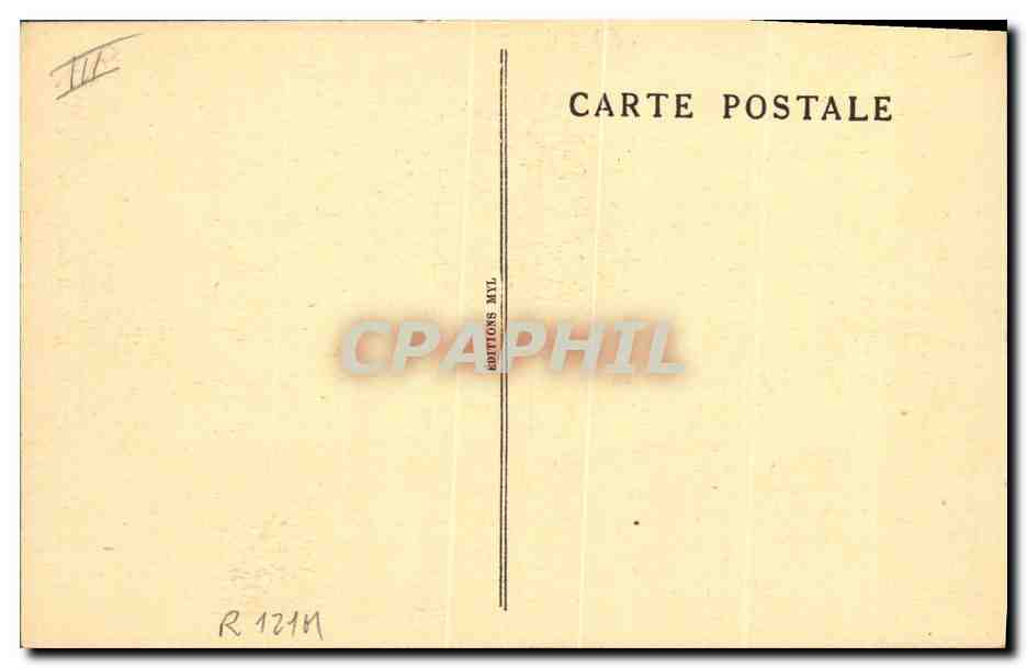 CPA Folklore Un chabretaire  — Verso