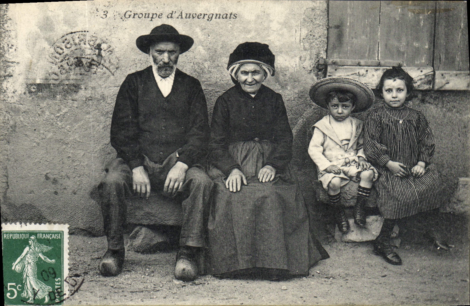 Groupe d'Auvergnats — 3 — éditeur non visible