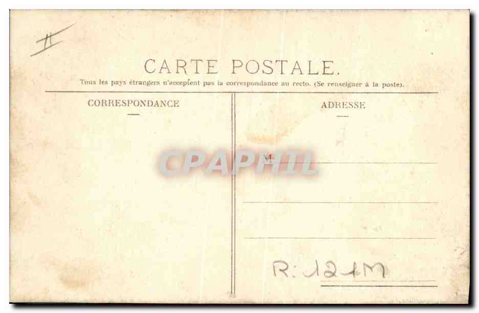 Paysans d'Auvergne se rendant au marché — Hirondelle, Paris, n°34 — Rückseite