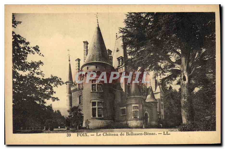CPA Chateau de Bellissen Benac Foix
