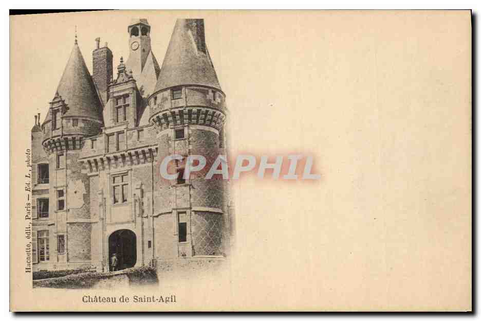 CPA Chateau de Saint Agil