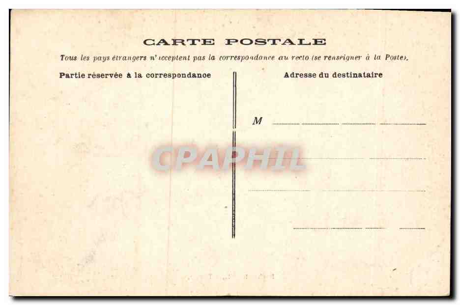 Saint-Romain — Château de Martenet — Doumeret, édit., à Toulon — Verso