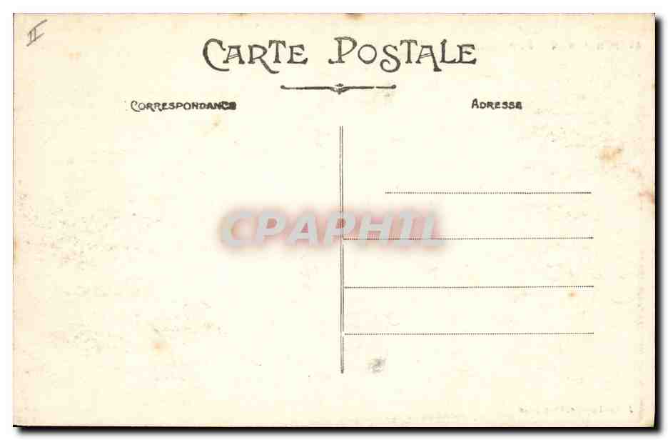 CPA Prefecture Perpignan — Verso