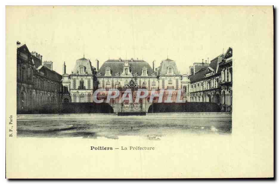 CPA Prefecture Poitiers