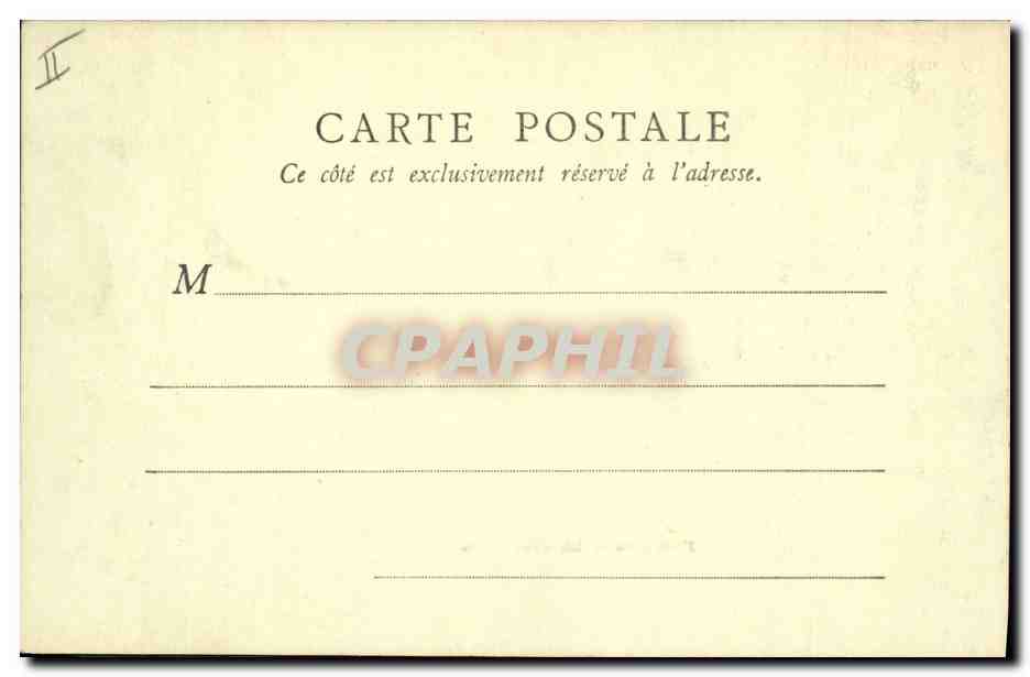CPA Prefecture Poitiers — Rückseite