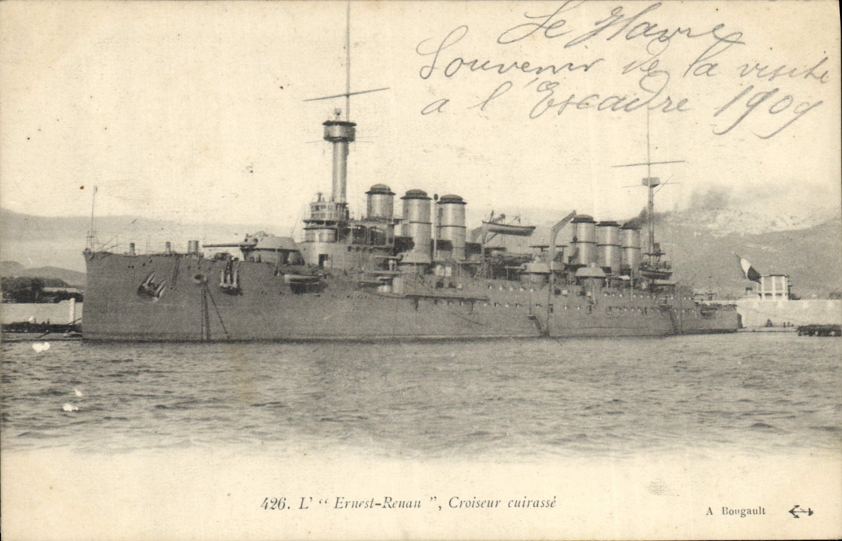 L'"Ernest-Renán", Croiseur cuirassé — A. Bougault, n° 426