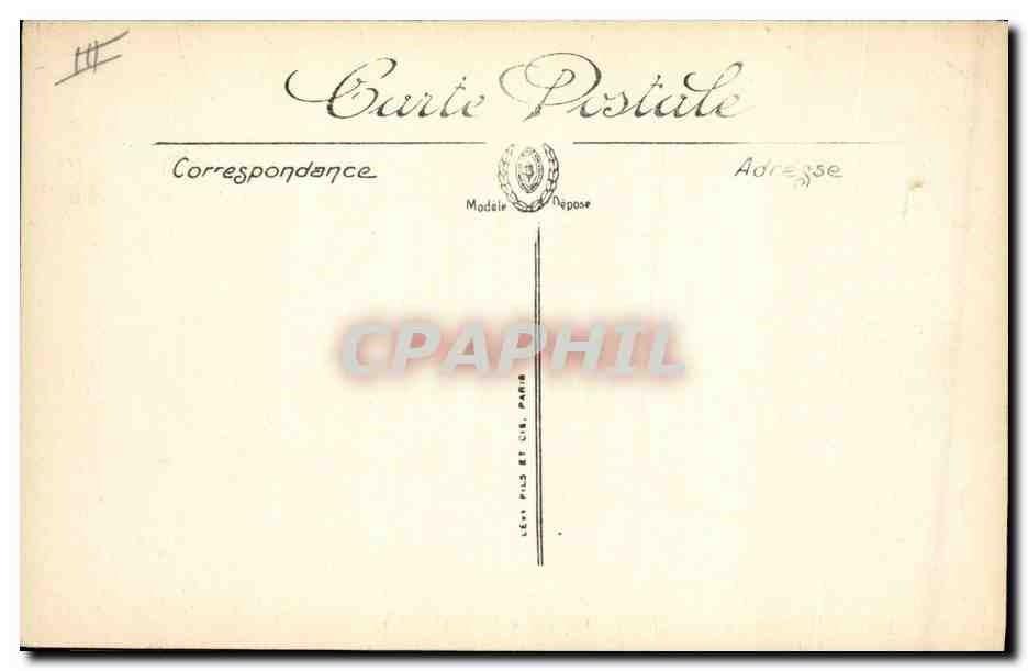 Croiseur cuirassé « Edgar Quinet » — Marine de guerre — n° 59 — Reverso