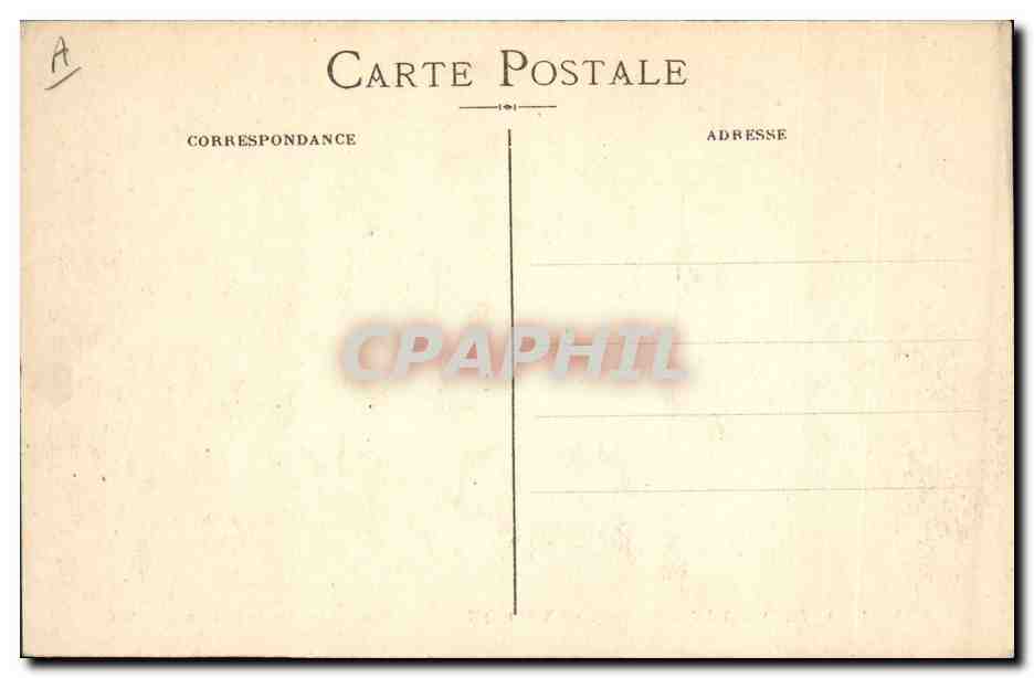 Marine de Guerre - « Edgard-Quinet » Croiseur de 1er Rang — B.C. n°206 — Achterkant
