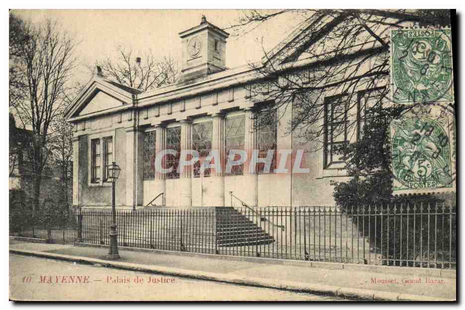 CPA Palais de justice Mayenne 