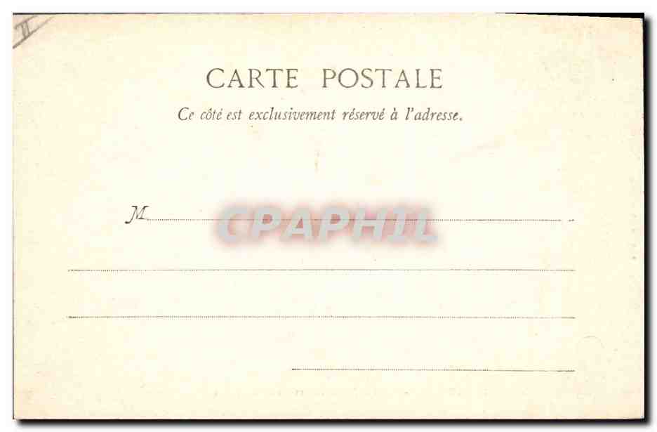 CPA Palais de justice et fontaine monumentale Montelimar — Verso
