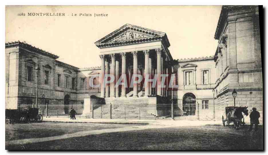 CPA Palais de justice Montpellier