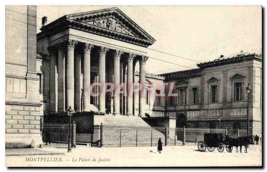 CPA Palais de justice Montpellier