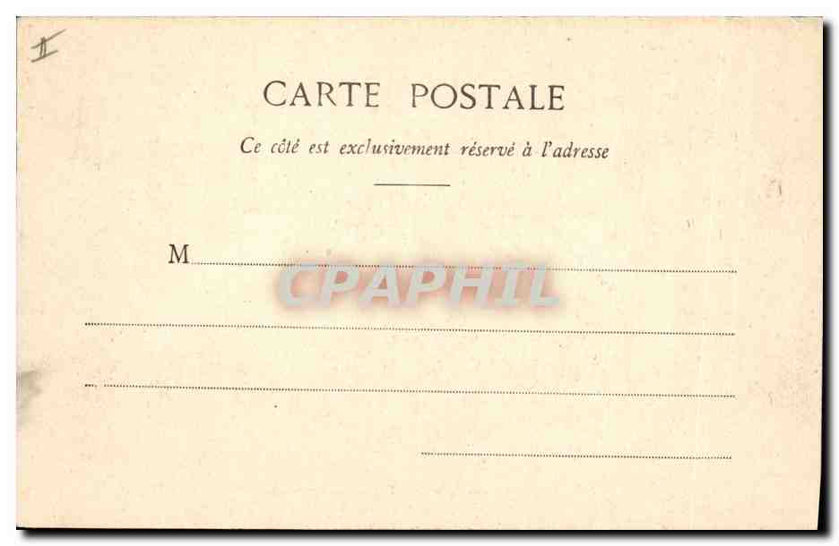 CPA Palais de justice Montauban Bourse et Tribunal de Commerce — Verso