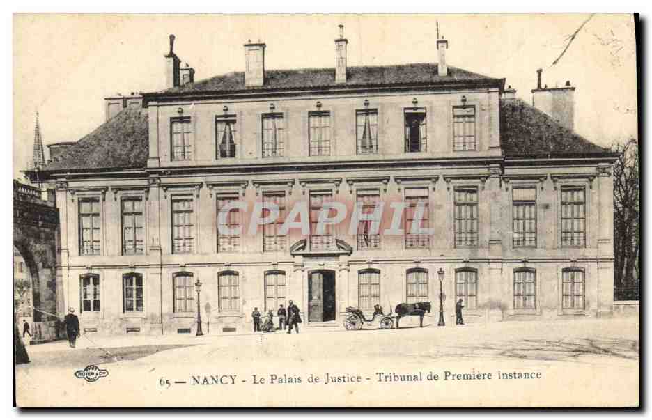 CPA Palais de justice Nancy Tribunal de Premiere Instance