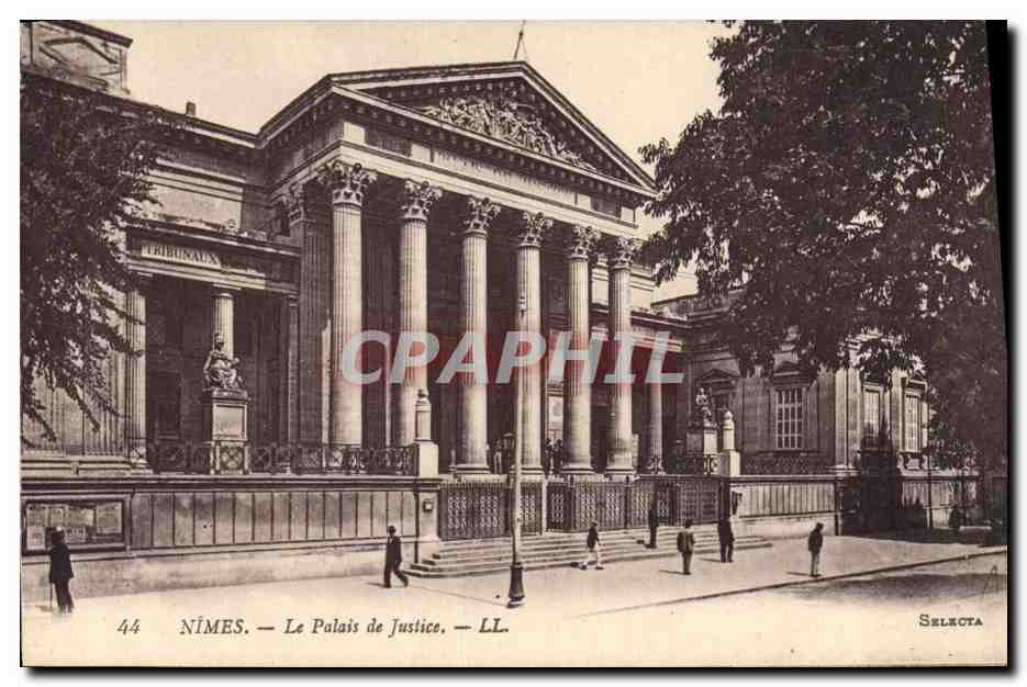 CPA Palais de justice Nimes 