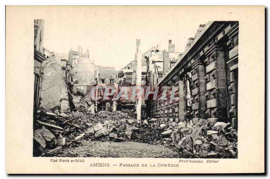 Amiens — Passage de la Comédie — Prud'homme, Éditeur